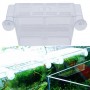 Afco Aquarium Fish Tank Guppy Double Breeding Breeder Rearing Trap Box Hatchery for Sick and Pregnancy Fish Size 12cm x 7cm x 7cm (Transparent)