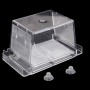 Afco Aquarium Fish Tank Guppy Double Breeding Breeder Rearing Trap Box Hatchery for Sick and Pregnancy Fish Size 12cm x 7cm x 7cm (Transparent)