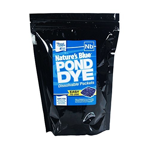 Pond Logic Pond Dye Packets, Nature's Blue, 4 Packets