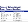 Aqueon 06229 Medium Siphon Vacuum Aquarium Gravel Cleaner, 9-Inch