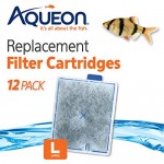 Aqueon QuietFlow Filter Cartridge, Large, 12 Pack