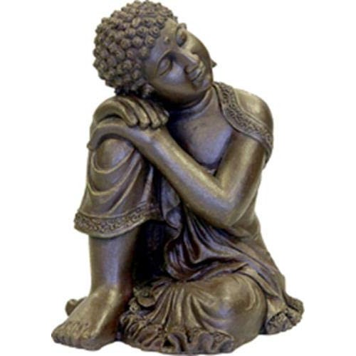 BLUE RIBBON PET Products EE-488 Exotic Environments Resting Buddha Statue