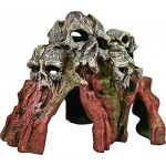 Resin Ornament - Skull Mountain Med Brown