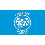 I Wet My Plants Decal Sticker