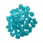 Changeshopping 100 Pcs Glow In The Dark Stones Pebbles Rock For FISH TANK AQUARIUM (Blue)