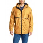Charles River Apparel Men's New Englander Waterproof Rain Jacket, Yellow/Navy, Large