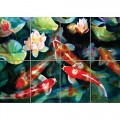 WATER FISH POND KOI CARP NEW GIANT ART PRINT POSTER G1530 WATER FISH POND KOI CARP NEW GIANT ART PRINT POSTER G1530