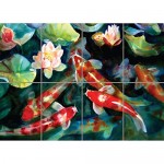 WATER FISH POND KOI CARP NEW GIANT ART PRINT POSTER G1530