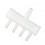 Plastic Aquarium Fish Tank 4 Outlet Ways Air Flow Control Valves Connector Tube Splitter Aquatic Accessories Supplies