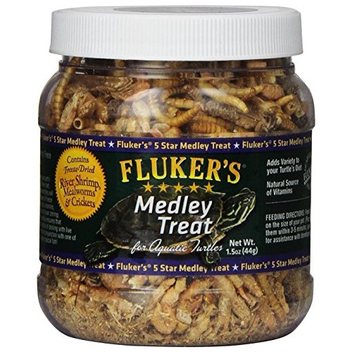 Fluker's 72020 Aquatic Turtle Medley Treat Food, 1.5 oz