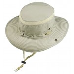 Glacier Outdoor Outback Hat (Tan/Green, Medium)