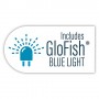 GloFish 29045 Aquarium Kit with Blue Led Light, 5-Gallon