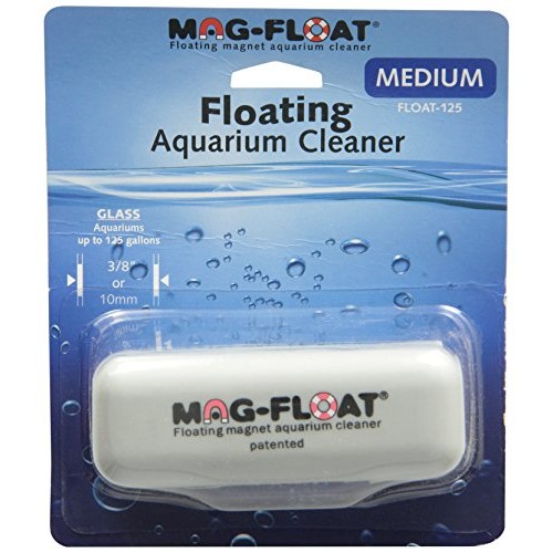 Gulfstream Tropical Mag-Float Glass Aquarium Cleaner, Medium