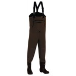 Hodgman Caster Neoprene Felt Boot-Foot Chest Wader, Size 8, Brown