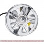 Hon&Guan 6" Inline Fan - 240 CFM, Metal Duct Booster Fan, Inline Duct Vent Blower Great for Grow Tent Exhaust and Intake