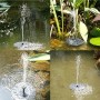 Solar Power Fountain Brushless Pump Plants Watering Kit Set with Monocrystalline Solar Panel for Bird Bath Garden Pond Energy-saving Environmental ...