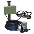 Kasco Marine RA1-PM Robust-Aire Diffused Aeration System with KM-60 Compressor and 1 Diffuser, Post Mount Cabinet Kasco Marine RA1-PM Robust-Aire Diffused Aeration System with KM-60 Compressor and 1 Diffuser, Post Mount Cabinet