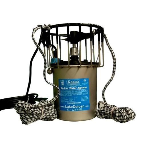 Deicer for Marinas, Lakes, and Ponds 3/4HP - 240v DEICER with 50ft cord - Kasco De Icer