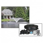 Kasco Aerating Fountain - 3/4 HP, 120V, 150-Ft. Cord, Model# 3400VFX150