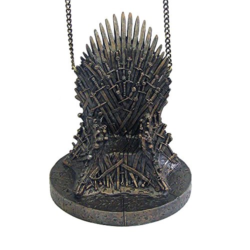 Kurt Adler GO2142T  Game of Thrones Resin Throne Ornament, 4.25-Inch     