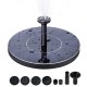 Solar Fountain Solatec Solar Powered Bird Bath Fountain Pump 1.4W Solar Panel Kit Water PumpOutdoor Watering Submersible Pump for Pond Pool Garden ...