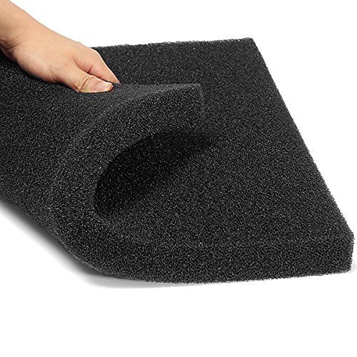 Aquarium Biochemical Cotton Filter Foam Fish Tank Sponge 50x50x2.5cm by liannmarketing