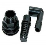 Lifegard Aquatics 1/2" Slip Kit 1/2" Bulkhead Fitting Kit