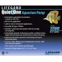 Lifegard Aquatics 1200 Quiet One Aquarium Pump, 296-Gallon Per Hour