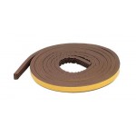 M-D Building Products 63644 All-Climate EPDM Weatherstrip, All Strip for Extra Large Gaps, 10 Feet, Brown