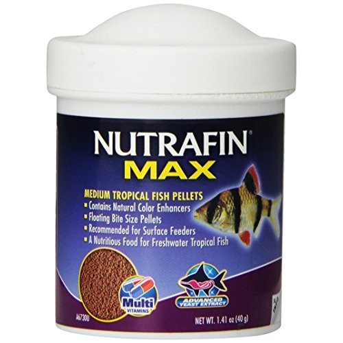 Nutrafin A6730 Max Tropical Fish Pellet, 1.41-Ounce