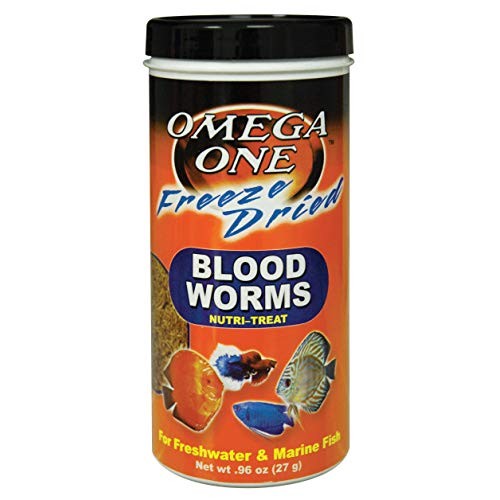 OMEGA One Freeze Dried Bloodworm .96oz