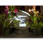 SereneLife 4-Tier Water Fountain Decoration - Cool Indoor Outdoor Portable Electric Tabletop Decorative Zen Meditation Waterfall Decor Kit w/ LED, ...