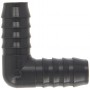Spears 1406 Series PVC Tube Fitting, 90 Degree Elbow, Schedule 40, Gray, 2" Barbed