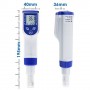 6 in 1 Water Quality Tester Salt Combo Analyzer Pen Type pH ORP EC TDS Salinity Temperature Conductivity Tester Meter with ORP Electrode