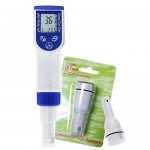 6 in 1 Water Quality Tester Salt Combo Analyzer Pen Type pH ORP EC TDS Salinity Temperature Conductivity Tester Meter with ORP Electrode