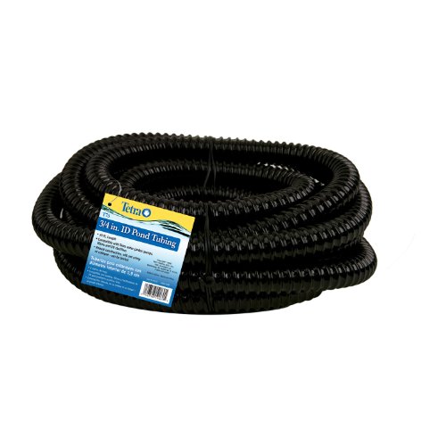 Tetra Pond Rubber Tubing for Pumps, Filters and UV Clarifiers, 3/4 Inch 20 Foot