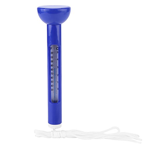 Floating Thermometer with Cord for Swimming Pool Bath Tub Spa Aquariums & Fish Ponds