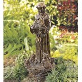 Decorative St. Francis with Animals Statue, Indoor Home Outdoor Yard and Garden Sculpture - 10.5 W x 22 H Decorative St. Francis with Animals Statue, Indoor Home Outdoor Yard and Garden Sculpture - 10.5 W x 22 H