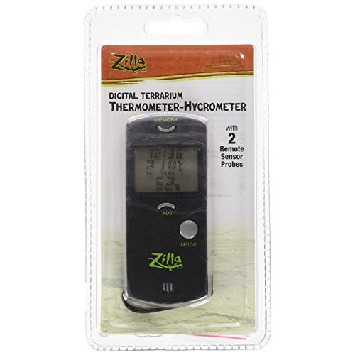 R'Zilla 11577 Terrarium Hygrometer Digital Thermometer