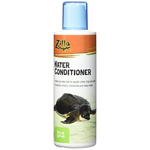 Zilla 100111526 Reptile Terrarium Aquatic Water Conditioner, 8-Ounce