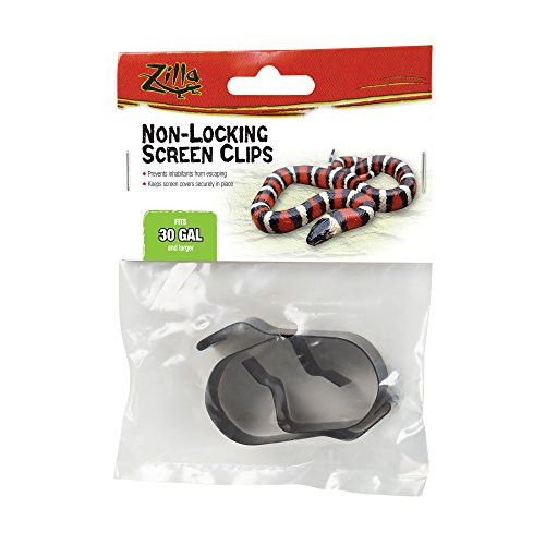 Zilla 11497 Fresh Air Non-Locking Screen Clips, Large, 2-Pack