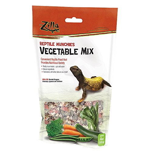 Zilla Reptile Munchies Vegetable Mix Treat, 0.11kg